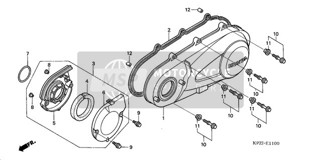 Left Crankcase Cover